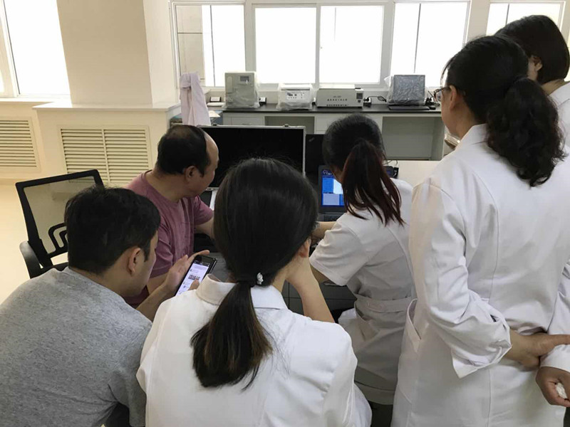 便携式绿巨人视频app黄色官方下载检测仪走进石家庄中冀康复医院治疗绿巨人视频app黄色官方下载方便快捷准确 便携式绿巨人视频app黄色官方下载检测仪走进石家庄中冀康复医院治疗绿巨人视频app黄色官方下载方便快捷准确